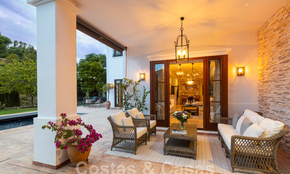 Mediterranean luxury villa for sale in gated community in El Madroñal, Marbella - Benahavis 59499