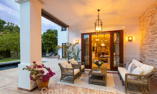 Mediterranean luxury villa for sale in gated community in El Madroñal, Marbella - Benahavis 59499 