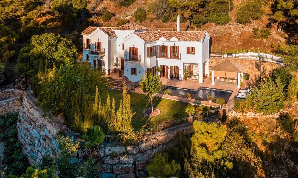 Mediterranean luxury villa for sale in gated community in El Madroñal, Marbella - Benahavis 59500