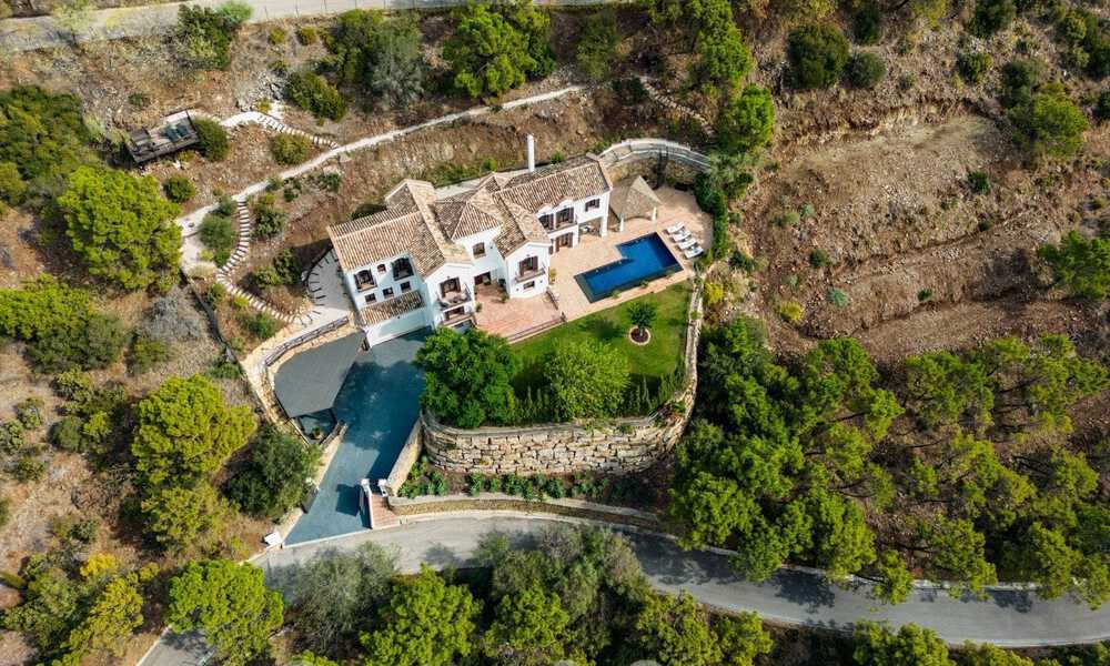 Mediterranean luxury villa for sale in gated community in El Madroñal, Marbella - Benahavis 59501