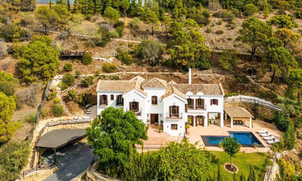 Mediterranean luxury villa for sale in gated community in El Madroñal, Marbella - Benahavis 59502