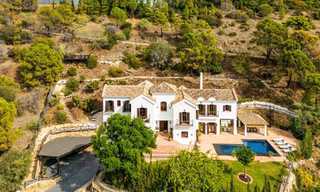 Mediterranean luxury villa for sale in gated community in El Madroñal, Marbella - Benahavis 59502 
