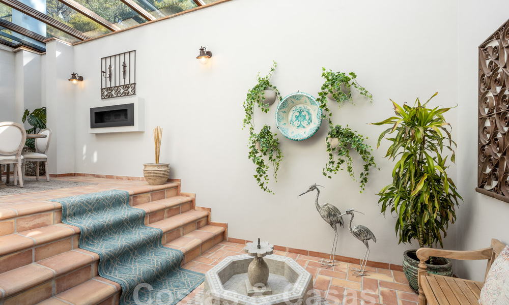 Mediterranean luxury villa for sale in gated community in El Madroñal, Marbella - Benahavis 59506