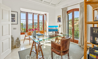 Mediterranean luxury villa for sale in gated community in El Madroñal, Marbella - Benahavis 59507 