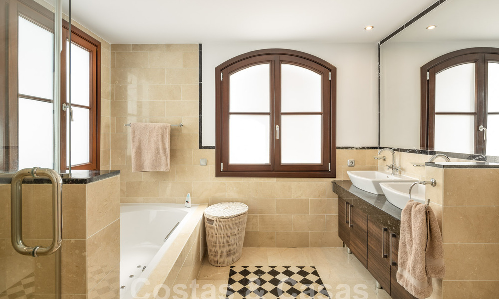 Mediterranean luxury villa for sale in gated community in El Madroñal, Marbella - Benahavis 59508