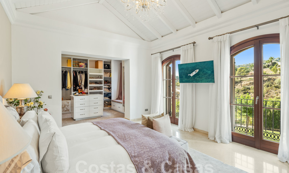 Mediterranean luxury villa for sale in gated community in El Madroñal, Marbella - Benahavis 59513