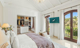 Mediterranean luxury villa for sale in gated community in El Madroñal, Marbella - Benahavis 59513 