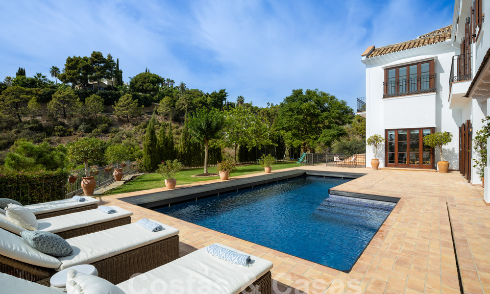 Mediterranean luxury villa for sale in gated community in El Madroñal, Marbella - Benahavis 59521