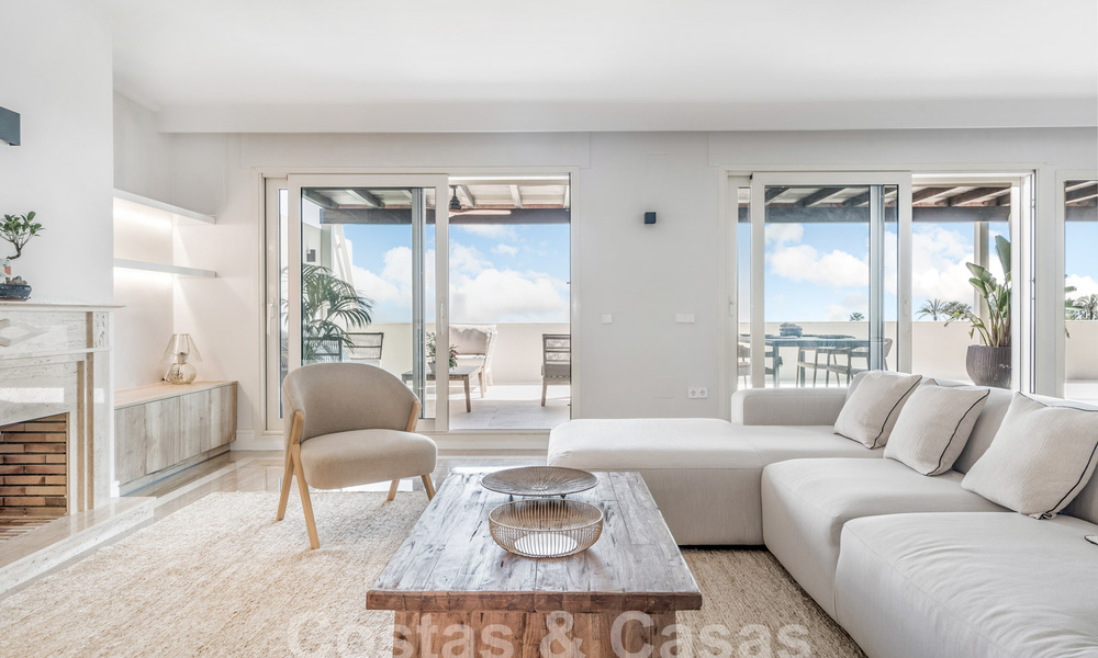 Sophisticated penthouse for sale in high-end Sierra Blanca complex on Marbella's Golden Mile 59458