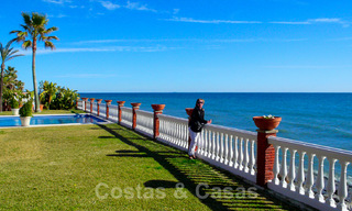 Sea front luxury villa for sale, Marbella - Estepona 31112 