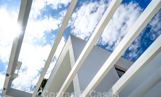 Contemporary new build villa for sale in a preferred golf urbanisation on the New Golden Mile, Marbella - Benahavis 59566 