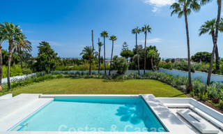 Contemporary new build villa for sale in a preferred golf urbanisation on the New Golden Mile, Marbella - Benahavis 59567 