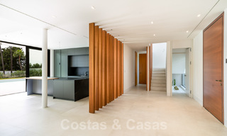 Contemporary new build villa for sale in a preferred golf urbanisation on the New Golden Mile, Marbella - Benahavis 59573 