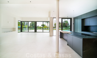 Contemporary new build villa for sale in a preferred golf urbanisation on the New Golden Mile, Marbella - Benahavis 59575 