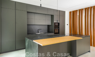 Contemporary new build villa for sale in a preferred golf urbanisation on the New Golden Mile, Marbella - Benahavis 59577 
