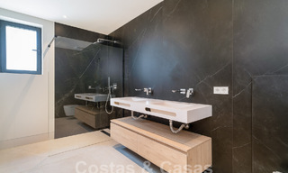 Contemporary new build villa for sale in a preferred golf urbanisation on the New Golden Mile, Marbella - Benahavis 59582 