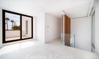 Contemporary new build villa for sale in a preferred golf urbanisation on the New Golden Mile, Marbella - Benahavis 59584 