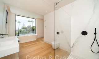 Contemporary new build villa for sale in a preferred golf urbanisation on the New Golden Mile, Marbella - Benahavis 59588 