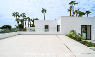 Contemporary new build villa for sale in a preferred golf urbanisation on the New Golden Mile, Marbella - Benahavis 59593 