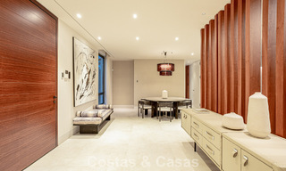 Contemporary new build villa for sale in a preferred golf urbanisation on the New Golden Mile, Marbella - Benahavis 782460 