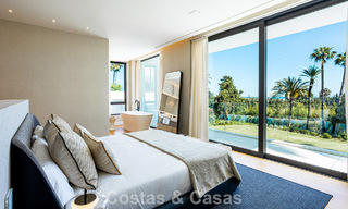 Contemporary new build villa for sale in a preferred golf urbanisation on the New Golden Mile, Marbella - Benahavis 782478 