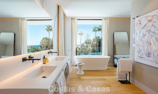 Contemporary new build villa for sale in a preferred golf urbanisation on the New Golden Mile, Marbella - Benahavis 782481 