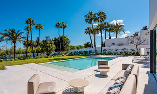 Contemporary new build villa for sale in a preferred golf urbanisation on the New Golden Mile, Marbella - Benahavis 782485 