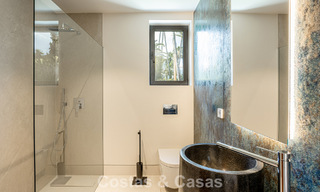 Contemporary new build villa for sale in a preferred golf urbanisation on the New Golden Mile, Marbella - Benahavis 782491 