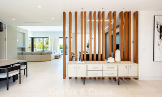 Contemporary new build villa for sale in a preferred golf urbanisation on the New Golden Mile, Marbella - Benahavis 782492 