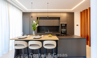 Contemporary new build villa for sale in a preferred golf urbanisation on the New Golden Mile, Marbella - Benahavis 782495 