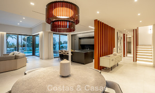 Contemporary new build villa for sale in a preferred golf urbanisation on the New Golden Mile, Marbella - Benahavis 782499 