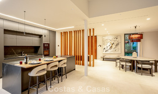 Contemporary new build villa for sale in a preferred golf urbanisation on the New Golden Mile, Marbella - Benahavis 782501 