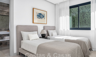 Modern luxury villa for sale in a contemporary architectural style, walking distance from Puerto Banus, Marbella 59607 