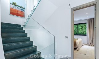 Modern luxury villa for sale in a contemporary architectural style, walking distance from Puerto Banus, Marbella 788880 