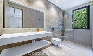 Modern luxury villa for sale in a contemporary architectural style, walking distance from Puerto Banus, Marbella 788882 