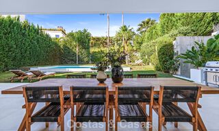 Modern luxury villa for sale in a contemporary architectural style, walking distance from Puerto Banus, Marbella 788884 