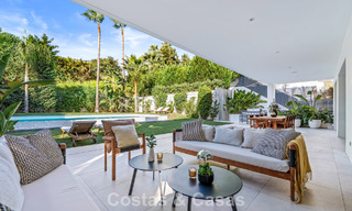 Modern luxury villa for sale in a contemporary architectural style, walking distance from Puerto Banus, Marbella 788885 