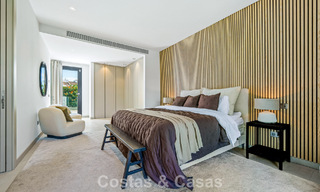 Modern luxury villa for sale in a contemporary architectural style, walking distance from Puerto Banus, Marbella 788890 