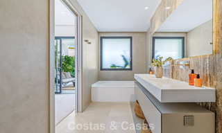 Modern luxury villa for sale in a contemporary architectural style, walking distance from Puerto Banus, Marbella 788892 