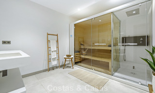 Modern luxury villa for sale in a contemporary architectural style, walking distance from Puerto Banus, Marbella 788903 