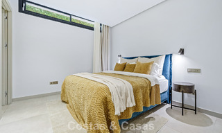 Modern luxury villa for sale in a contemporary architectural style, walking distance from Puerto Banus, Marbella 788904 