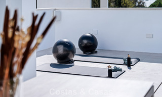 Modern luxury villa for sale in a contemporary architectural style, walking distance from Puerto Banus, Marbella 788911 