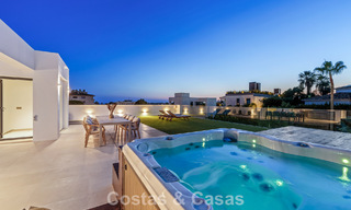 Modern luxury villa for sale in a contemporary architectural style, walking distance from Puerto Banus, Marbella 788915 