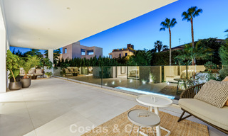 Modern luxury villa for sale in a contemporary architectural style, walking distance from Puerto Banus, Marbella 788918 