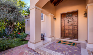 Timeless luxury villa with Andalusian charm for sale surrounded by golf courses in Marbella - Benahavis 59682 