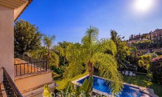Timeless luxury villa with Andalusian charm for sale surrounded by golf courses in Marbella - Benahavis 59694 