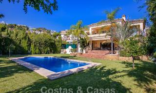 Timeless luxury villa with Andalusian charm for sale surrounded by golf courses in Marbella - Benahavis 59695 