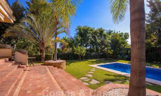 Timeless luxury villa with Andalusian charm for sale surrounded by golf courses in Marbella - Benahavis 59698 