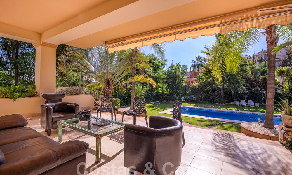 Timeless luxury villa with Andalusian charm for sale surrounded by golf courses in Marbella - Benahavis 59699