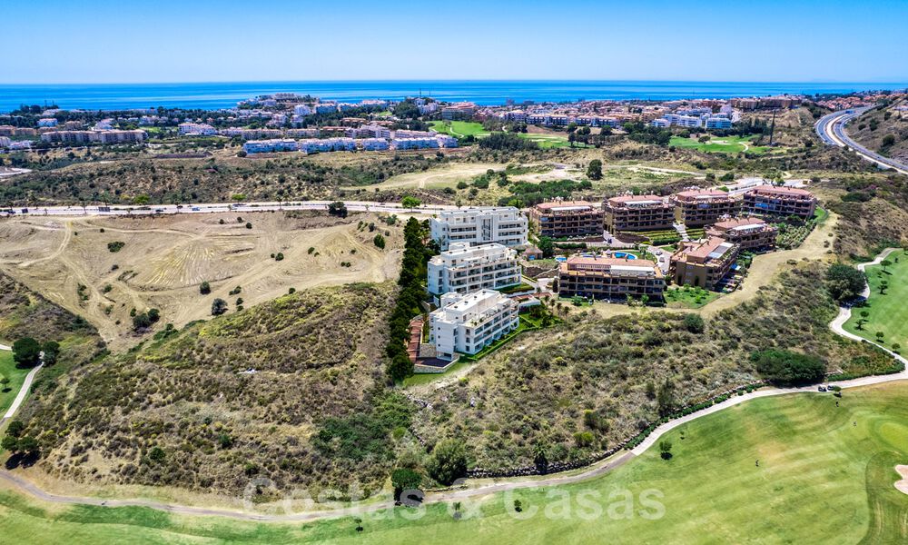 Modern frontline golf apartments with sea views for sale in Mijas - Costa del Sol 59488